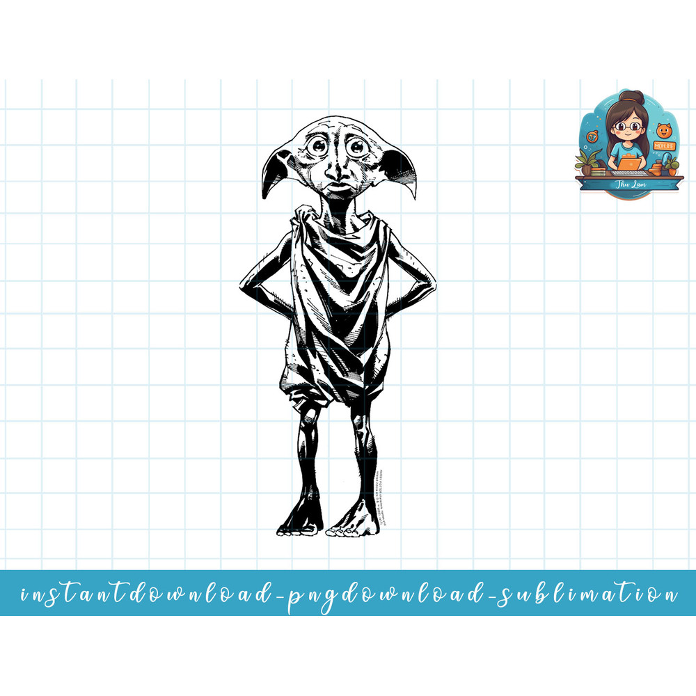 Harry Potter Dobby png, sublimate, digital download.jpg