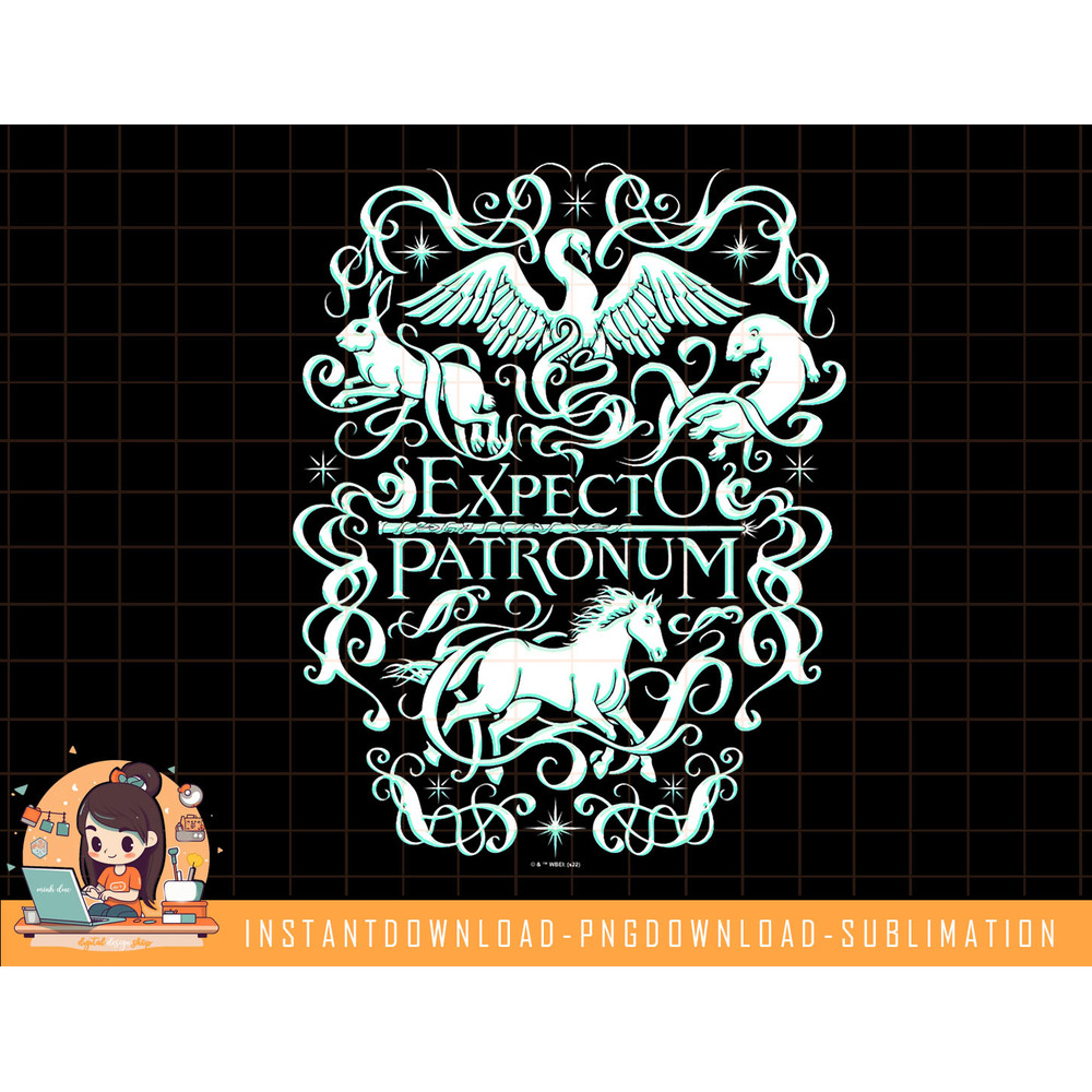 Harry Potter Expecto Patronum Animal Guide png, sublimate, digital download.jpg