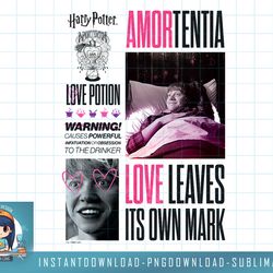 harry potter deathly hallows 2 ron amortentia love potion png, sublimate, digital download