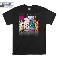 disney villains captain hook cruella ursula t shirt hoodie hoody t-shirt tshirt s-m-l-xl-xxl-3xl-4xl-5xl oversized men w