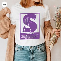 science shirt, biology t-shirt, science gifts, science teacher sweatshirt, back to school shirt, student graphic tees, c