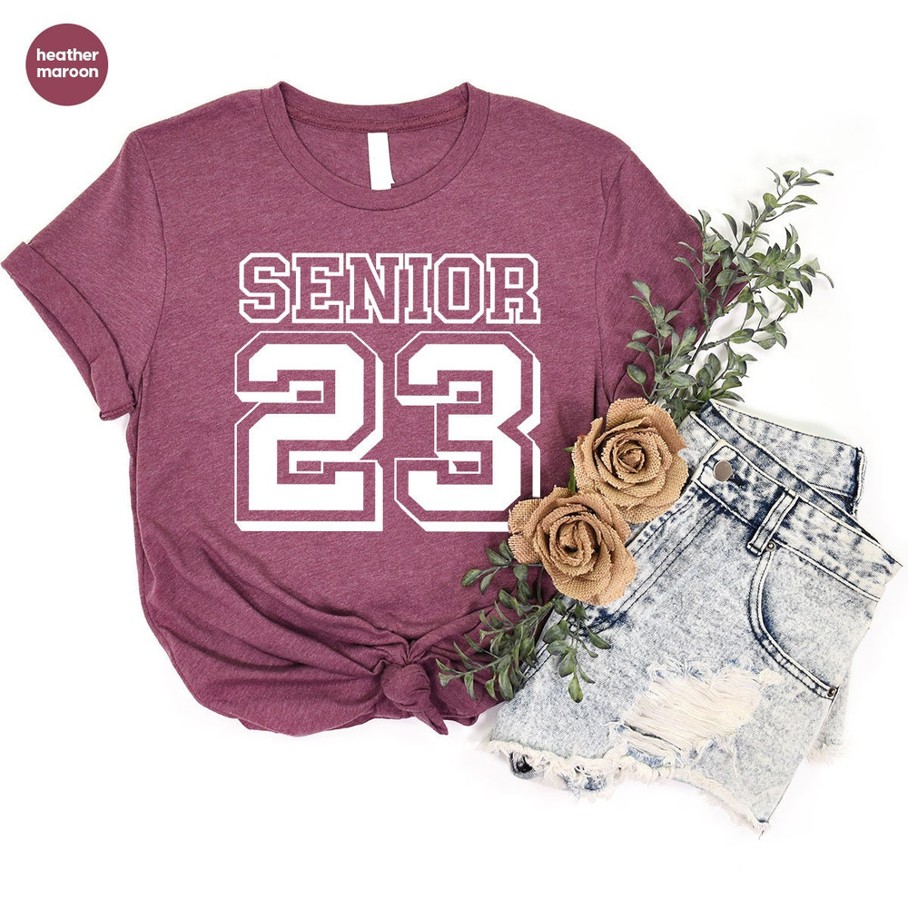 Senior 2023 Sweatshirt for Graduation Gifts for Students, Class of 2023 T Shirt, Back to School Senior Year Cotton Crewneck Sweatshirt - 10.jpg