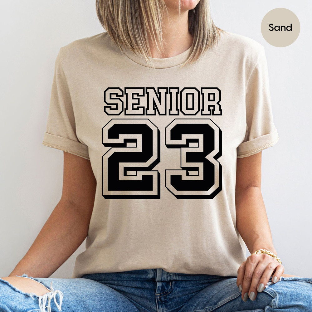 Senior 2023 Sweatshirt for Graduation Gifts for Students, Class of 2023 T Shirt, Back to School Senior Year Cotton Crewneck Sweatshirt - 2.jpg
