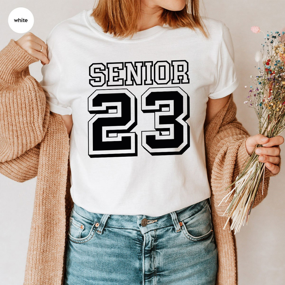 Senior 2023 Sweatshirt for Graduation Gifts for Students, Class of 2023 T Shirt, Back to School Senior Year Cotton Crewneck Sweatshirt - 3.jpg