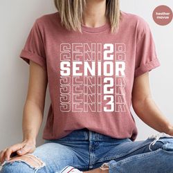 senior 2023 shirt, graduate shirt, 2023 graduation shirts, gift for graduation, graduate group shirt, graduation squad,