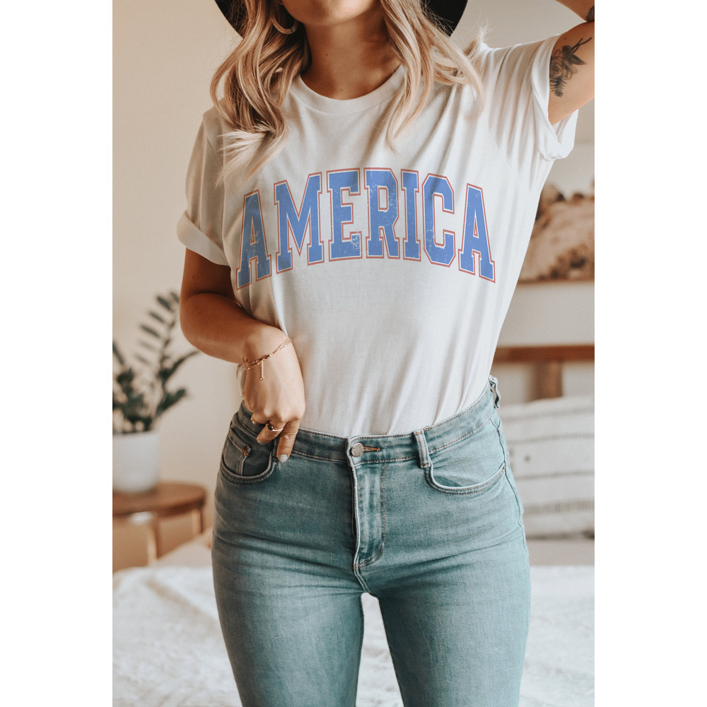 America Oversized T-Shirt, Retro America Shirt, 4th Of July Shirt, Memorial Day Shirt, Graphic Tee, USA Shirt - 2.jpg