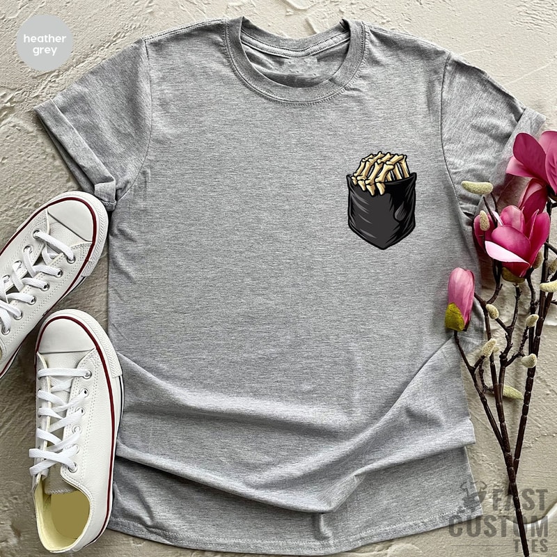 Skeleton Hand Shirt, Funny Pocket Print T Shirt, Fall TShirt, Skeleton T-Shirt, Halloween Shirts - 4.jpg