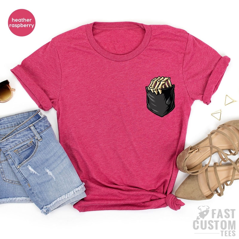 Skeleton Hand Shirt, Funny Pocket Print T Shirt, Fall TShirt, Skeleton T-Shirt, Halloween Shirts - 7.jpg