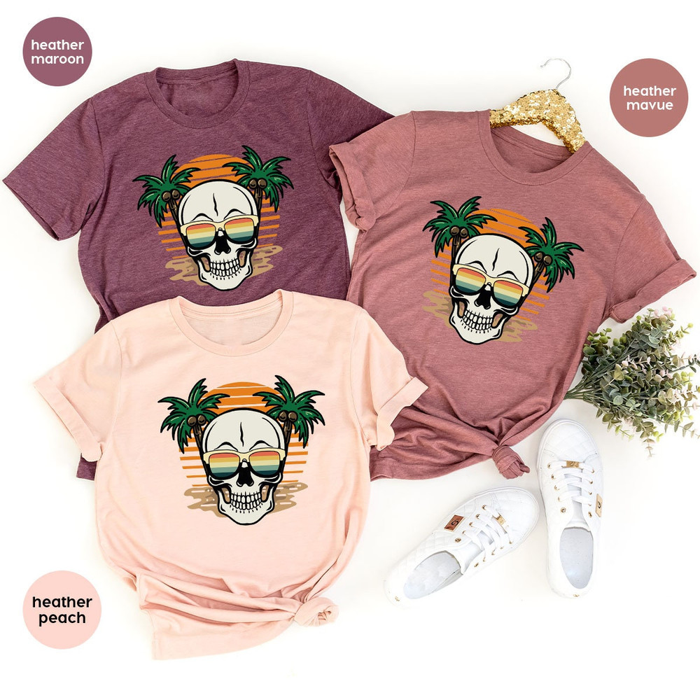 Skeleton Shirt, Funny Skull Shirt, Summer Graphic Tees, Funny T-Shirt, Skull Sweatshirt, Gift for Her, Gift for Him, Skeleton Sweatshirt - 4.jpg