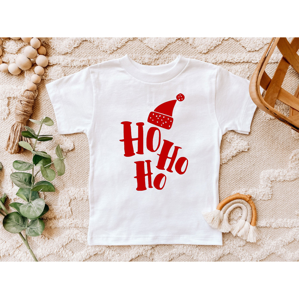 Christmas Shirt, Ho ho ho Shirt, Merry Christmas, Santa Shirt, Christmas Gift Shirt, Holiday Shirt, kids christmas tshirts - 1.jpg