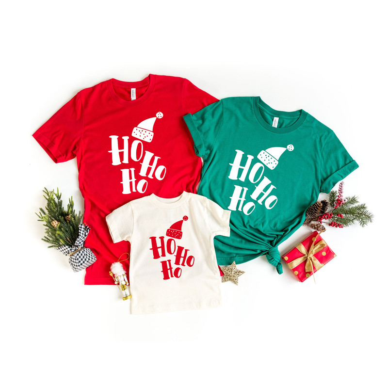 Christmas Shirt, Ho ho ho Shirt, Merry Christmas, Santa Shirt, Christmas Gift Shirt, Holiday Shirt, kids christmas tshirts - 3.jpg