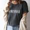 Clementine tee, graphic tee, women t-shirts, compy tee, loose fit - 5.jpg