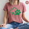 St Patricks Day Shirt, Irish Cat Mom Shirts, Dog Mom Gift, Shamrock Sweatshirt, Paw Print Clover Graphic Tees, St Paddy Shirts, Lucky TShirt - 5.jpg
