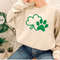 St Patricks Day Shirt, Irish Cat Mom Shirts, Dog Mom Gift, Shamrock Sweatshirt, Paw Print Clover Graphic Tees, St Paddy Shirts, Lucky TShirt - 7.jpg