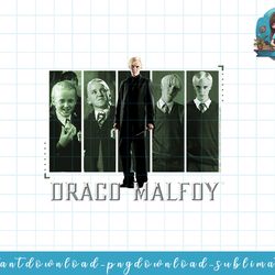 harry potter draco malfoy panel poster png, sublimate, digital download