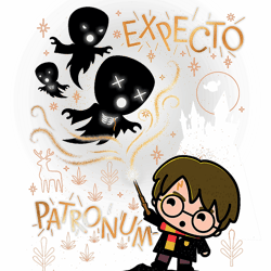 harry potter expecto patronum chibi potter too t-shirt.pngharry potter expecto patronum chibi potter too t-shirt