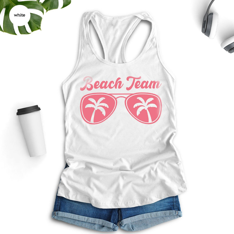 Summer Tank, Beach Graphic Tees, Vacation Tank, Summer Gift, Travel Tank, Sun Vneck Tank, Girls Trip Tank, Beach Outfit, Gift for Her - 6.jpg