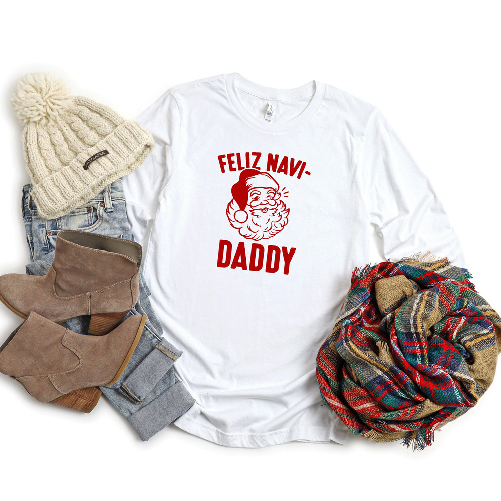 Feliz Navidad T-Shirt,Spanish Merry Christmas T-Shirt, Feliz Navidad Shirt, Christmas Shirt, Feliz Navidaddy, christmas longsleeve - 1.jpg