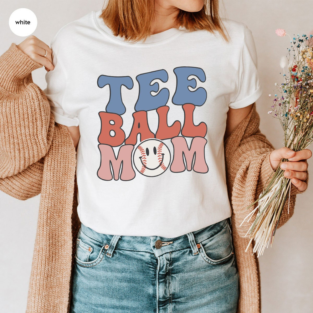 T Ball Mom Shirt, Mothers Day Gift, T Ball Gifts, Tee Ball Mom T-Shirt, Mom Gifts, Mother Gift, TBall Mom Vneck Shirts, T Ball Graphic Tees - 2.jpg