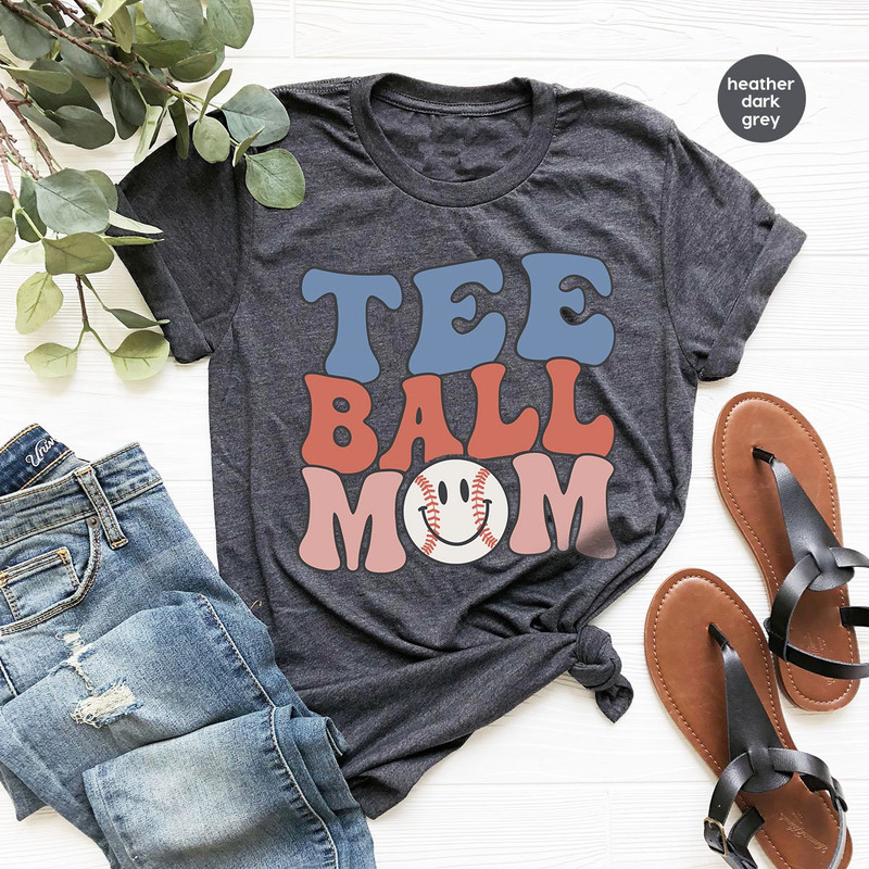 T Ball Mom Shirt, Mothers Day Gift, T Ball Gifts, Tee Ball Mom T-Shirt, Mom Gifts, Mother Gift, TBall Mom Vneck Shirts, T Ball Graphic Tees - 3.jpg