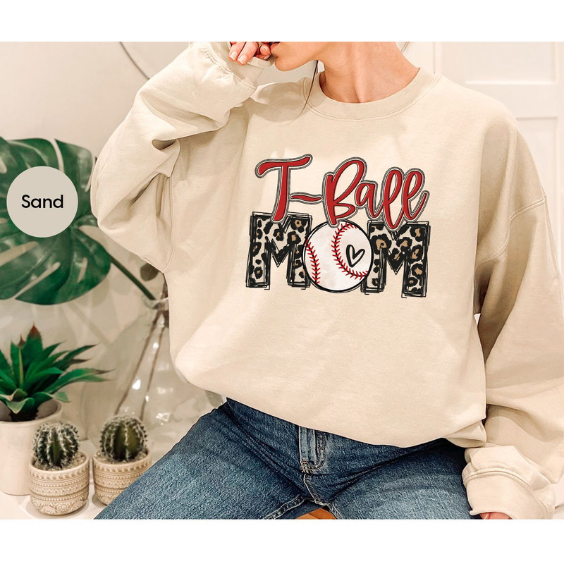 TBall Mom Shirt, TBall Gifts, Mothers Day Gift, Mom Gifts, Leopard Print TShirt, T Ball Graphic Tees, T Ball Mom Crewneck Sweatshirt - 7.jpg