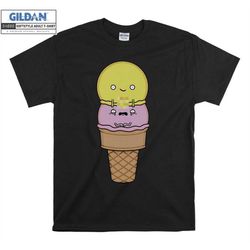 ice cream balls novelty men's comedy t shirt hoodie hoody t-shirt tshirt s-m-l-xl-xxl-3xl-4xl-5xl oversized men women un