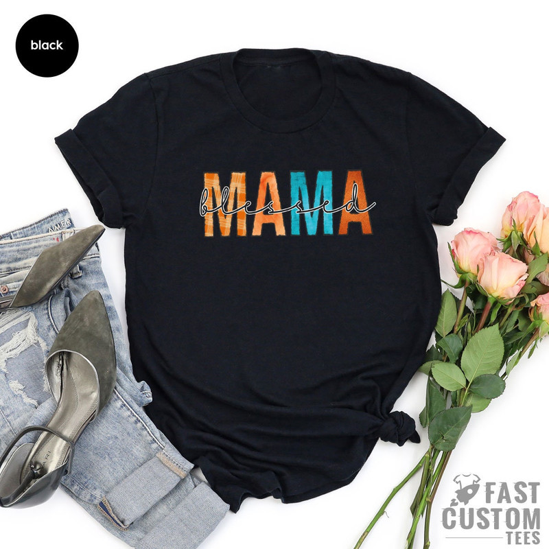 Thanksgiving Shirt, Thankful Mama Shirt, Thankful Mom Shirt, Thanksgiving Gift, Mothers Day Shirt, Fall Shirt, Mama T-Shirt, Mama Life Tee - 4.jpg