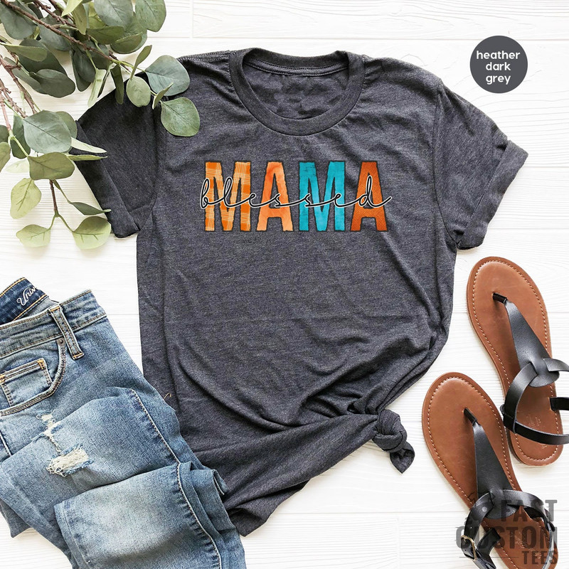 Thanksgiving Shirt, Thankful Mama Shirt, Thankful Mom Shirt, Thanksgiving Gift, Mothers Day Shirt, Fall Shirt, Mama T-Shirt, Mama Life Tee - 6.jpg