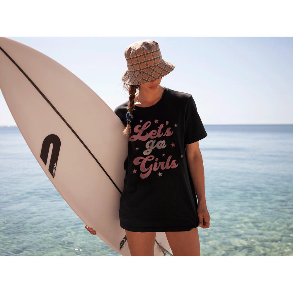 Let's Go Girls Graphic Tee, Let's Go Girls T-Shirt, Retro Graphic Tee, Gifts for Her, Gift, Bachelorette Bridal Party Shirts, Girls Trip - 2.jpg