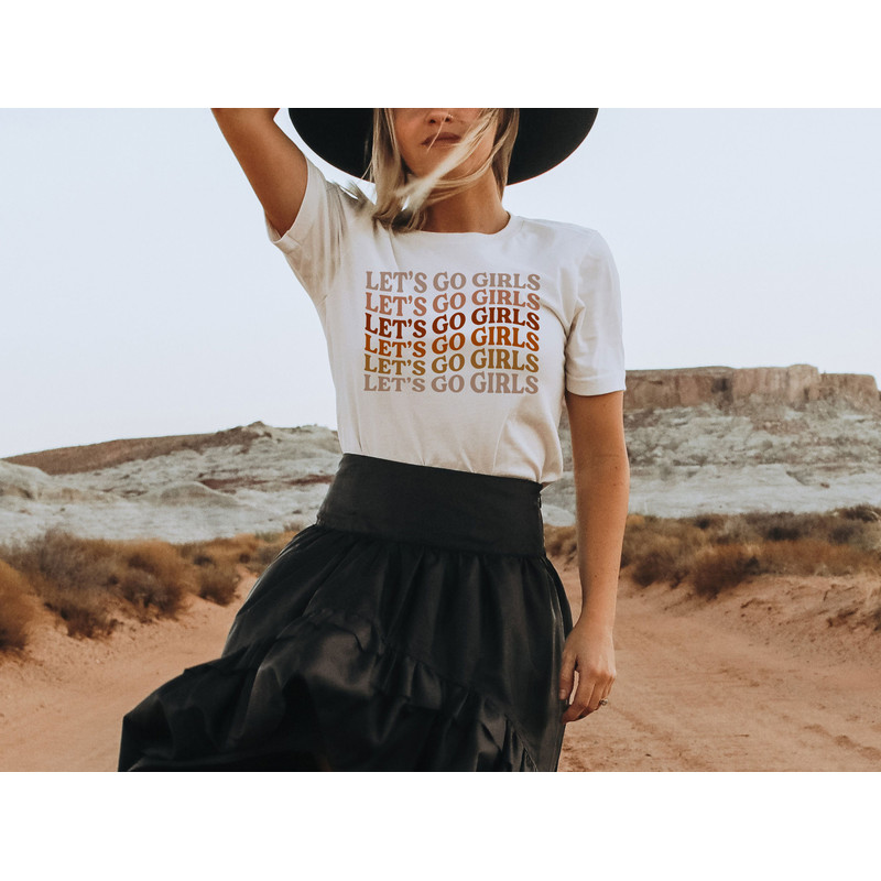 Let's Go Girls Top, Bach Party Shirts, Let's Go Girls Graphic T-Shirt, Bridal Party Shirts, Girls Trip, Nashville Bride Tee - 4.jpg