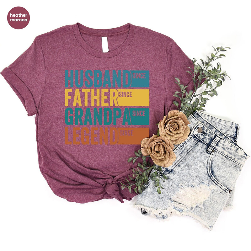 Trendy Dad Shirt, Fathers Day Gifts, Daddy Clothing, Birthday Gifts for Grandpa, Gifts from Wife, Fathers Day TShirts, Papa Graphic Tees - 4.jpg
