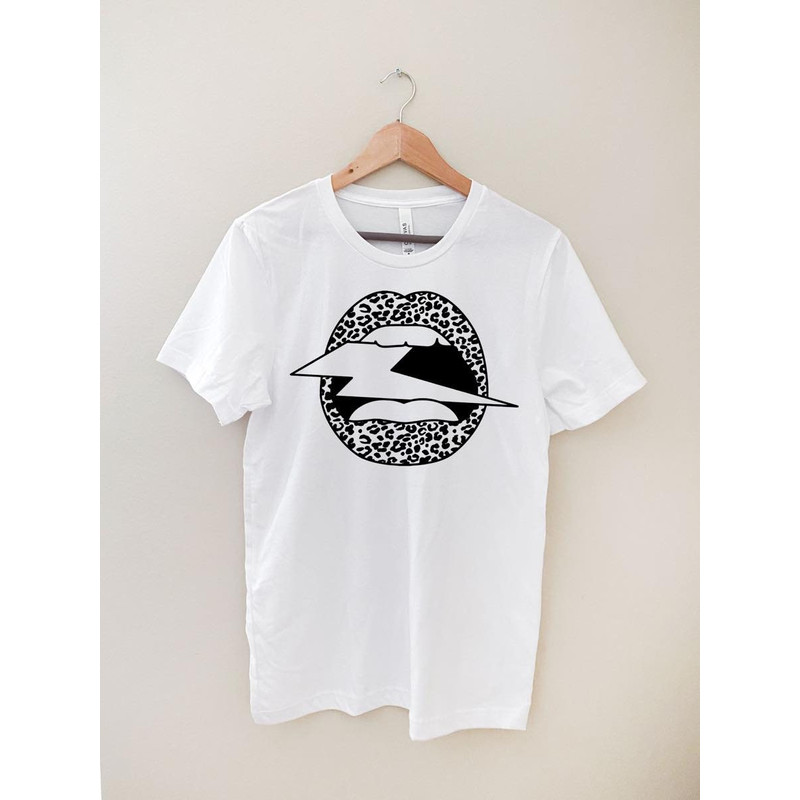 Lips Leopard Print shirt, T shirt, Graphic Tee, Brunch Shirts, Weekend Shirt, Boating Shirt, Workout Shirt, Comfy Tee - 3.jpg