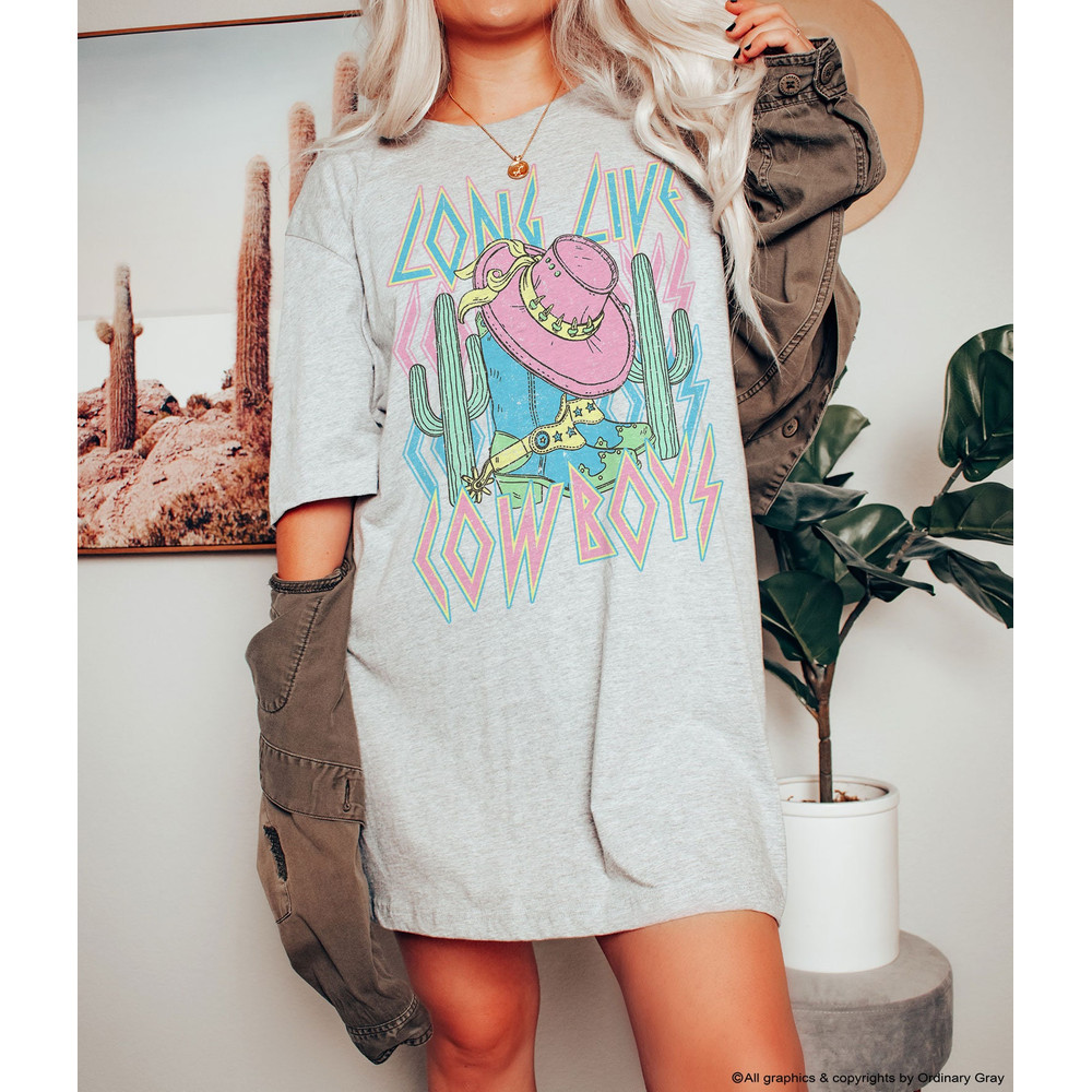 Long Live Cowboys T-shirt, Cowboys t-shirts, Cowboys Tees, Country Music Shirt, Nashville Shirt, Western Shirt, Festival Shirt - 3.jpg