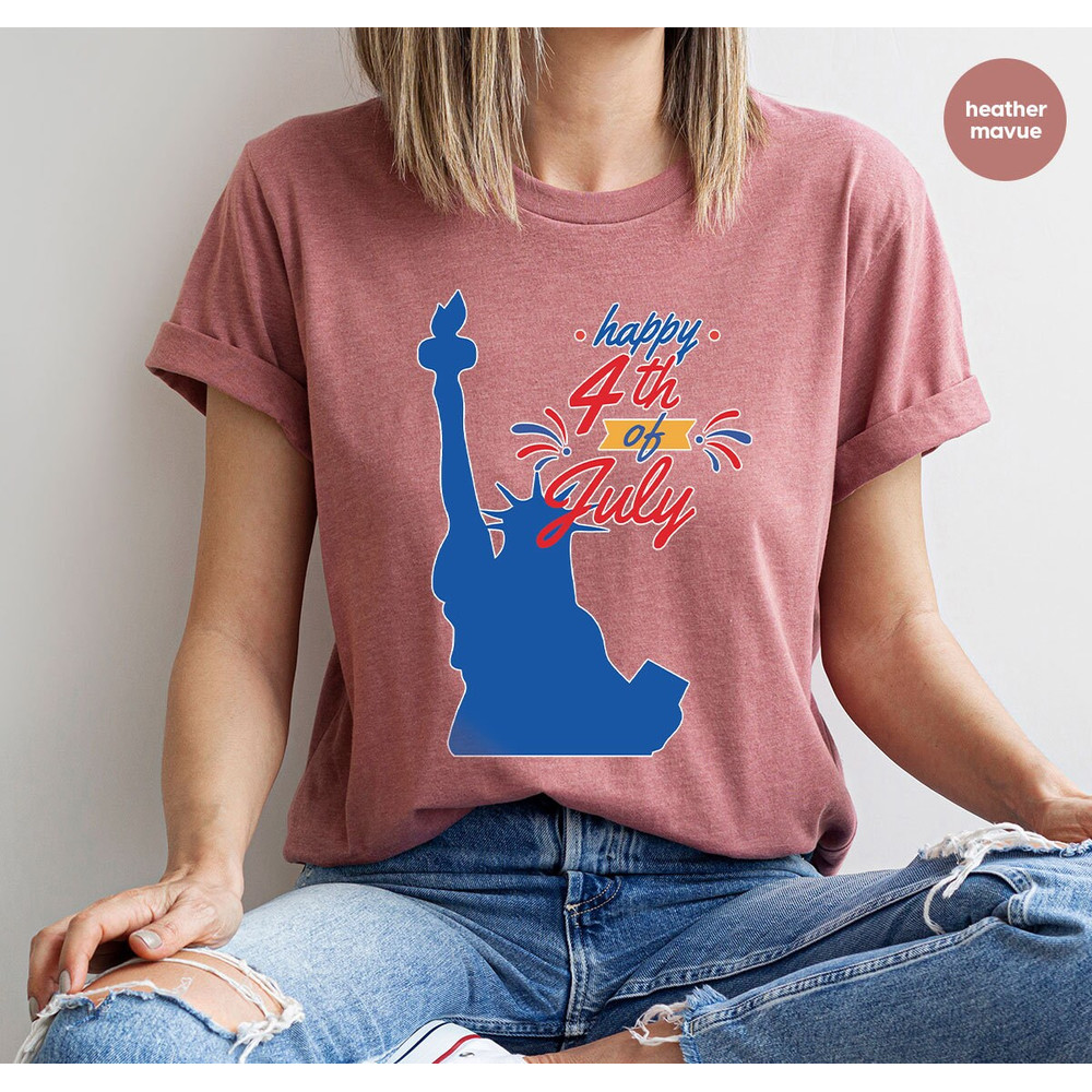 Trendy Liberty Shirt, Fourth of July Graphic Tees, American Outfit, Patriotic Clothing, Gift for Him, Happy 4th of July Tee, Freedom TShirt - 7.jpg