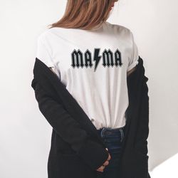 mama rocker t-shirt, fun mom clothing, mothers