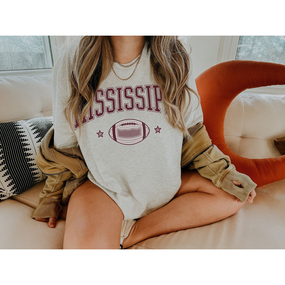 Mississippi Shirts, mississippi Football tee, mississippi Football T-Shirt, Football Shirt, Ole Miss Tee, game day shirts - 1.jpg