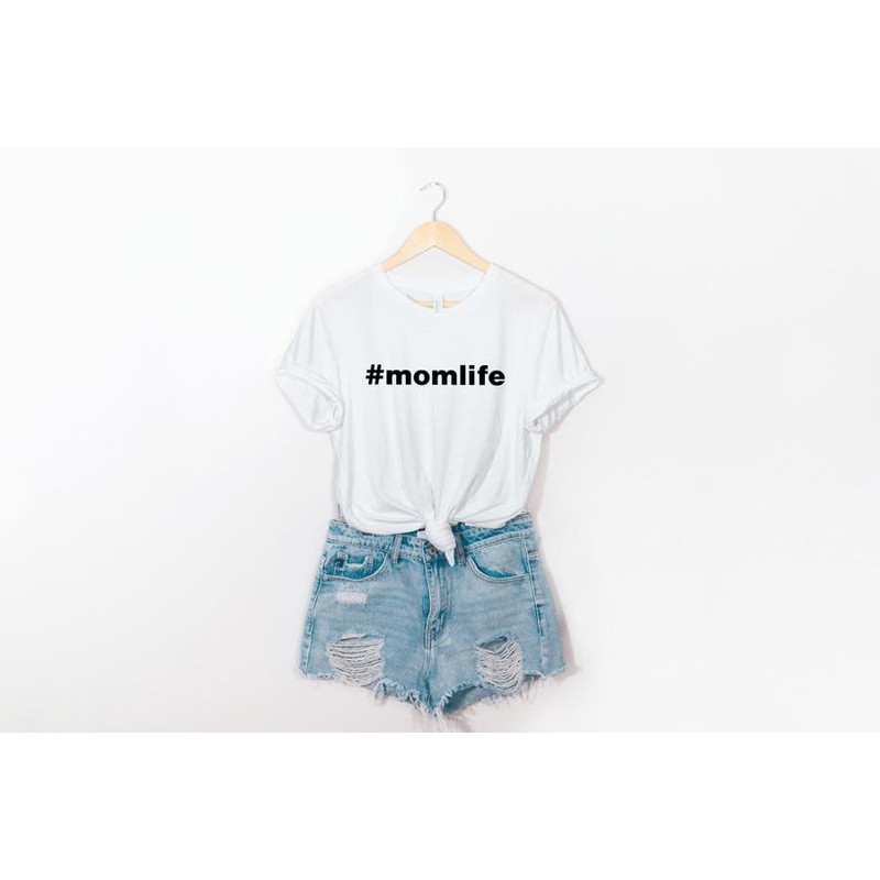 Mom Life Tee, Gift For Mom, Mom Life Shirts, Cute Graphic Tees for Mom - 3.jpg