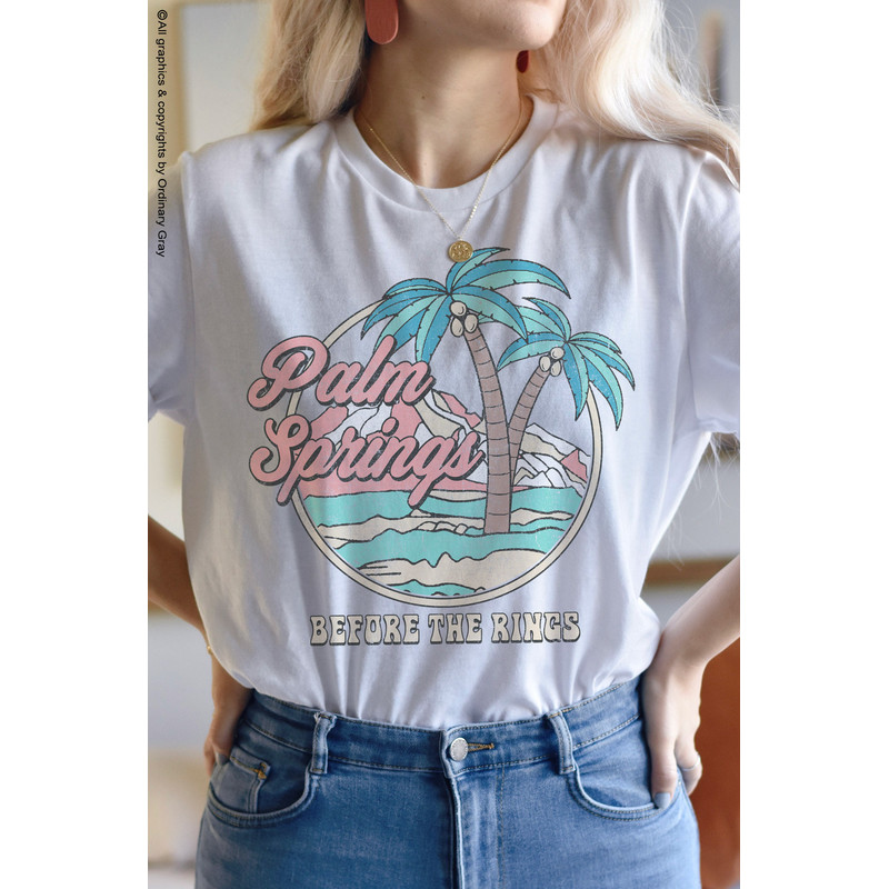Palm Springs Bachelorette Party Shirts, Retro Palm Springs Shirts, Palm Springs Before the Rings, 90s Bachelorette Bride Bridal Party Shirts - 3.jpg