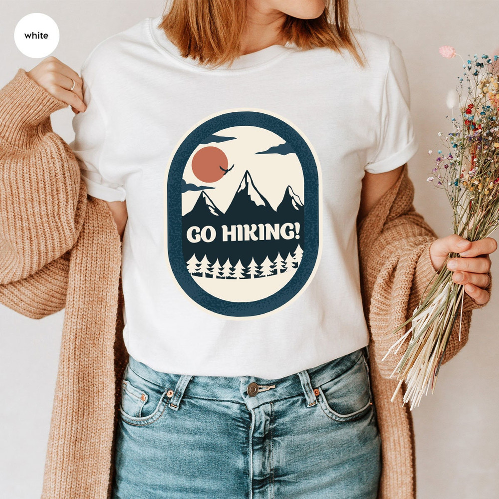 Vacation Vneck Shirt, Adventure T-Shirt, Hiking Shirt, Camping Shirt, Camping Gift, Travel Graphic Tees, Travel Shirt, Nature T-Shirt - 4.jpg