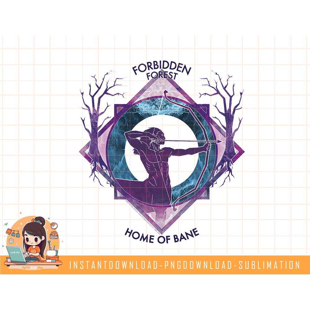 Harry Potter Forbidden Forest Home of Bane png, sublimate, digital download.jpg
