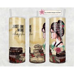 book lover tumbler, 20oz skinny tumbler sublimation