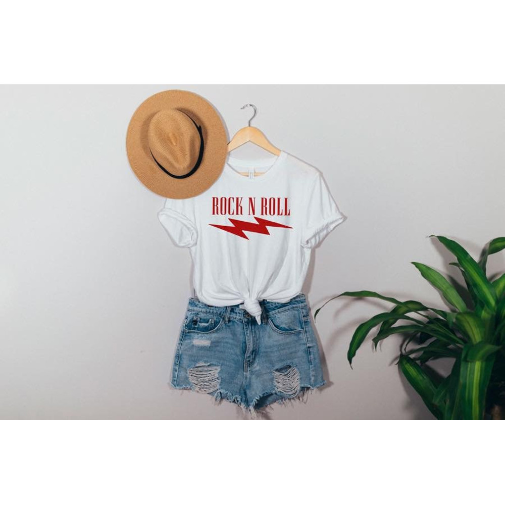 Rock and Roll Shirt,Rock Star Shirt, Rock T-shirt, Heavy Metal Tees, Rock Fan Gift, Rock and Roll Clothes, Retro Tshirt, Boho Top - 2.jpg