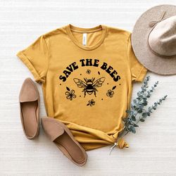 save the bees shirt, honey bee t-shirt, animal
