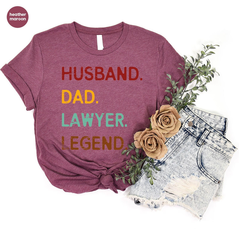 Vintage Dad Shirt, Lawyer TShirt, Husband T Shirt, Lawyer Gifts for Husband, Gifts for Dad, Retro Dad Sweatshirt, Gifts for Lawyer Dad - 4.jpg