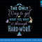 Disney Princess And The Frog Hard Work Graphic T-Shirt png, sublimate, digital print.jpg