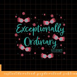 harry potter floating luna lovegood glasses png, sublimate, digital download