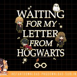 harry potter group shot chibi waiting my on hogwarts letter png, sublimate, digital download