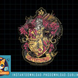 harry potter grffindor knitted patch damaged png, sublimate, digital download