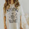 Staying Alive Shirt, Trendy Coffee Shirt, Funny Skeleton T-Shirt, Coffee Lovers Gift, Skull Vintage Tshirt for Women, oversized tee - 3.jpg