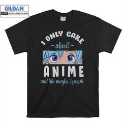 i like anime & 3 other people comics t shirt hoodie hoody t-shirt tshirt s-m-l-xl-xxl-3xl-4xl-5xl oversized men women un